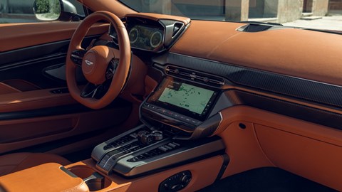 Aston Martin Vanquish dash