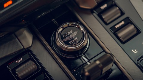 Aston Martin Vanquish switchgear