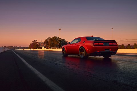 The new 2018 Dodge Challenger SRT Demon