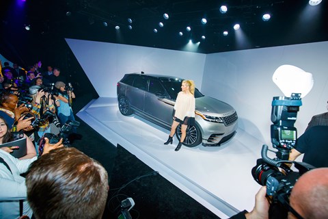 Range Rover Velar at New York show