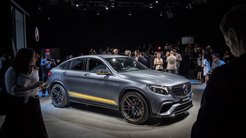 The Mercedes-AMG GLC 63 Coupe in New York