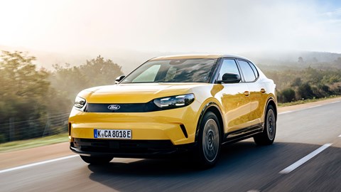 Ford Capri (2024) review: front three quarter driving