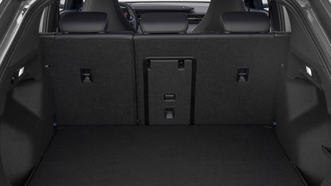 Ford Capri (2024) review: boot space, seats up, storage boards in standard position