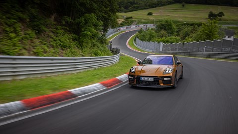 Porsche Panamera hybrid ring lap record