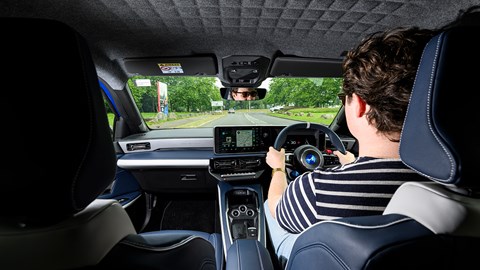 Alpine A290 review, interior, Ryan Gilmore driving | CAR