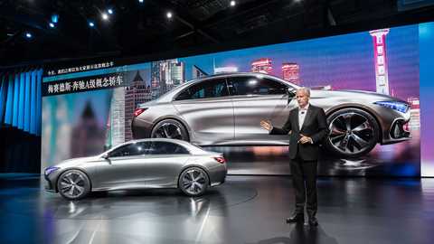 The Shanghai motor show 2017