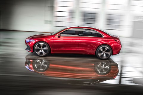 The Mercedes-Benz Concept A Sedan