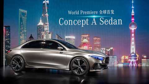 Unveiled in Shanghai: meet the Mercedes Concept A Sedan