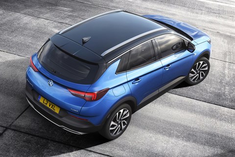 Vauxhall Grandland X rear quarter