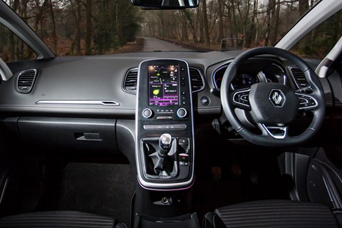 Renault Grand Scenic dashboard 2017