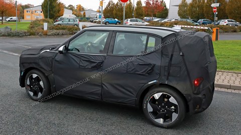 Κατασκοπευτικά πλάνα Kia EV2