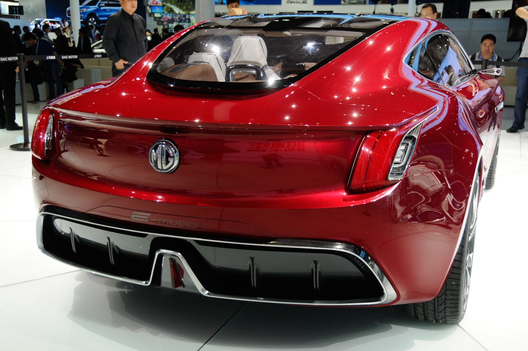 All Electric Mg E Motion Concept Is Supercar For Millennials Car Magazine