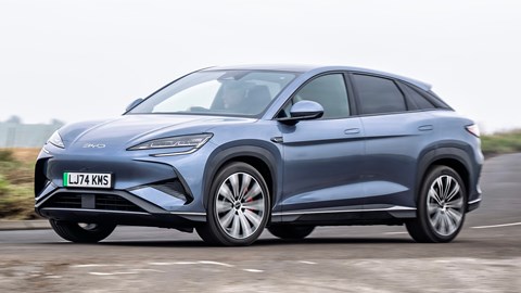 BYD Sealion 7 (2025) front driving