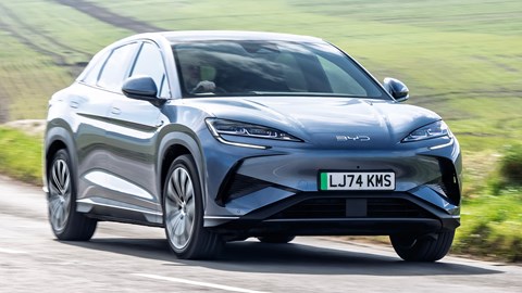 BYD Sealion 7 (2025) front driving