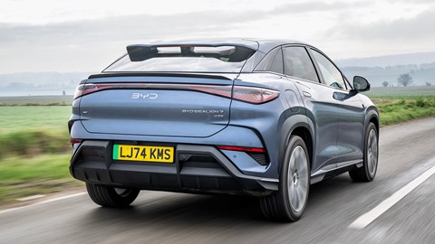 BYD Sealion 7 (2025) rear driving