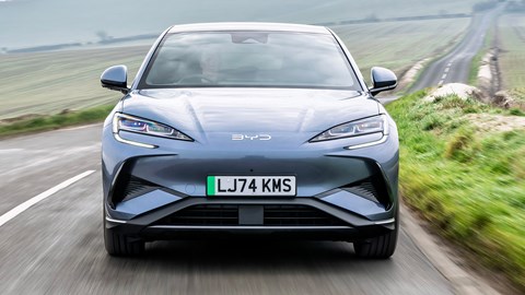 BYD Sealion 7 (2025) front driving