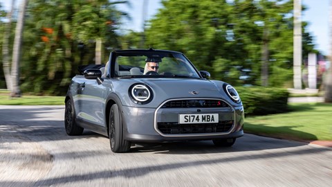 MINI Cooper Convertible front three-quarter driving