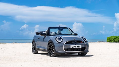 MINI Cooper Convertible front three-quarter static