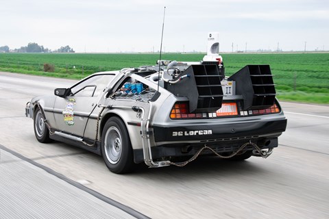 Back to the Future DeLorean