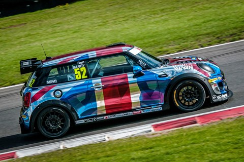 Mini Challenge JCW car