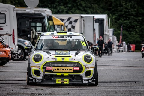 Mini Challenge JCW car