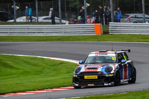 Mini JCW Challenge race car