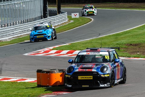 Mini JCW Challenge race car