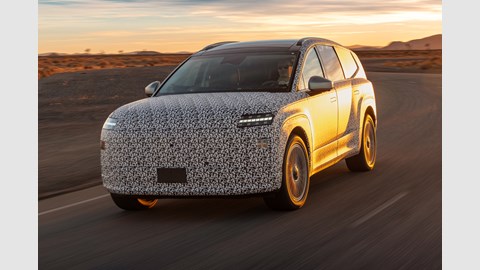 Hyundai Ioniq 9 prototype (2025) review: first impressions in the Californian desert