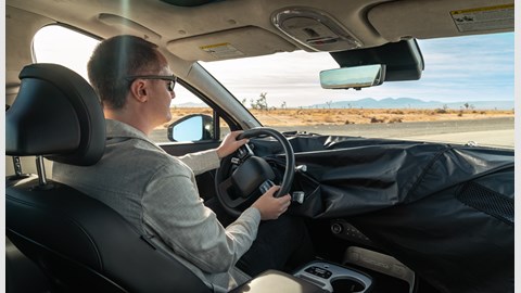 Hyundai Ioniq 9 prototype (2025) review: first impressions in the Californian desert