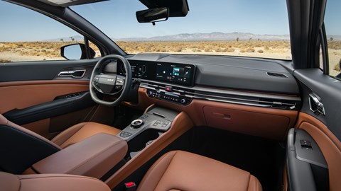 Image of the 2025 Kia Sportage dashboard