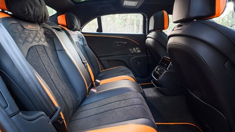 Bentley Flying Spur Speed review - rear seats
