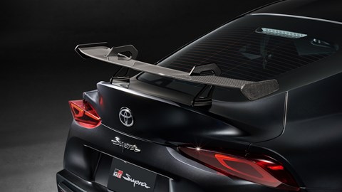 Toyota Supra Final Edition rear wing