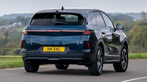Vauxhall Grandland Hybrid rear cornering