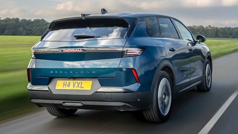 Vauxhall Grandland Hybrid rear driving