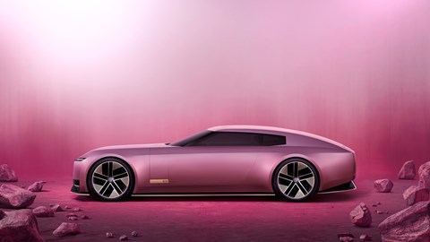 Type 00 - Jaguar concept side profile