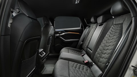 Audi A6 e-Tron Sportback rear interior