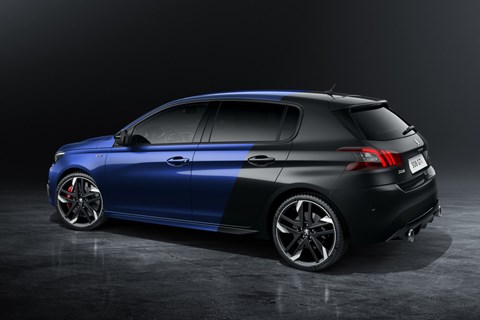 Peugeot 308 GTI 2017 rear quarter