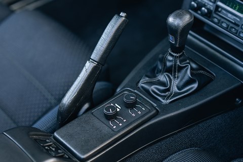 Electrogenic Mazda MX-5 - electric drive controls on standard centre console