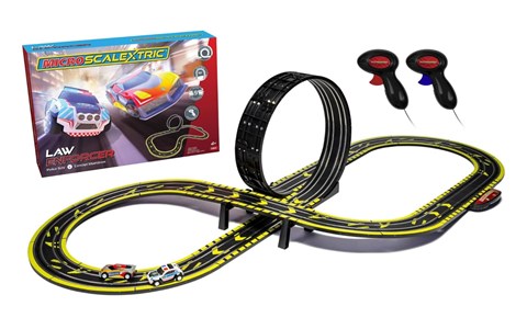 Micro Scalextric Law Enforcer Track Set