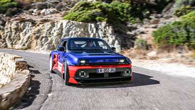 Fully fledged Renault 5 Turbo 3E cuts loose in Corsica