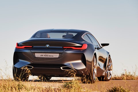 BMW Concept 8-series rear quarter