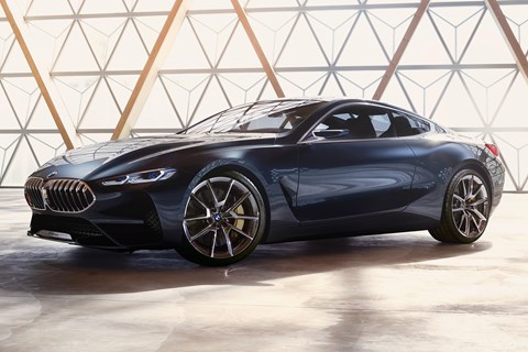 BMW Concept 8-series front quarter studio