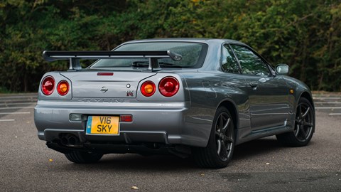 Nissan R34 Skyline GT-R static rear