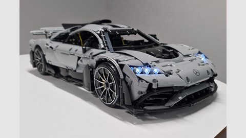 CaDA Master Mercedes-AMG One review: powered brick kit is a bargain… and a real challenge