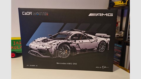 CaDA Master Mercedes-AMG One review: powered brick kit is a bargain… and a real challenge