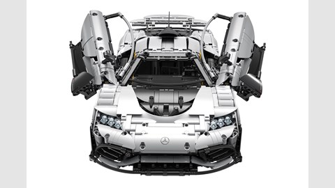 CaDA Master Mercedes-AMG One review: powered brick kit is a bargain… and a real challenge