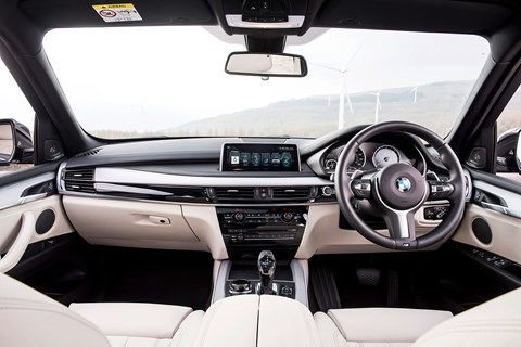 BMW X5 cockpit
