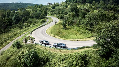 Mercedes S-Class twin test