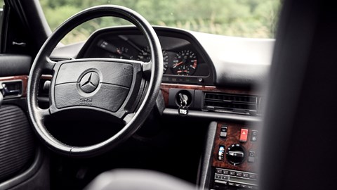 Mercedes S-Class W126 interior