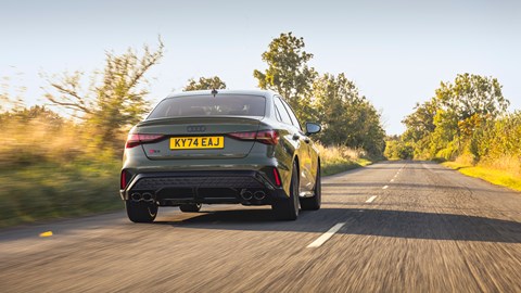 Audi rear shot